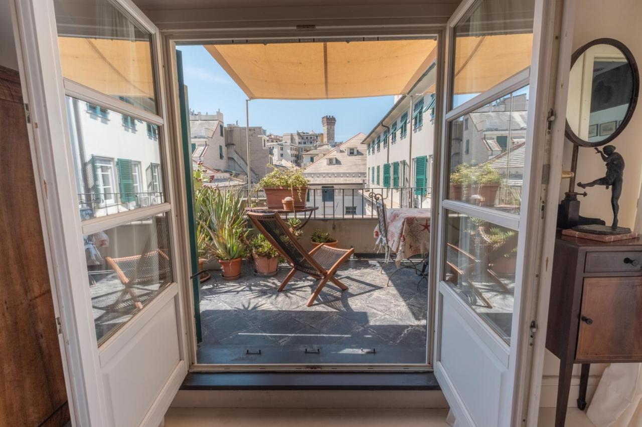 Attico Palazzo Giustiniani Bed & Breakfast Cenova Dış mekan fotoğraf